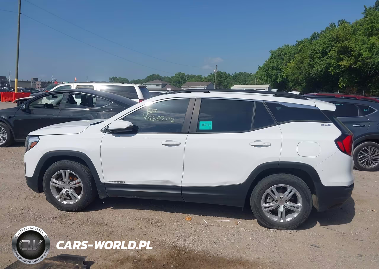 2021 GMC Terrain Fwd Sle VIN:3GKALMEVXML387614 - 14