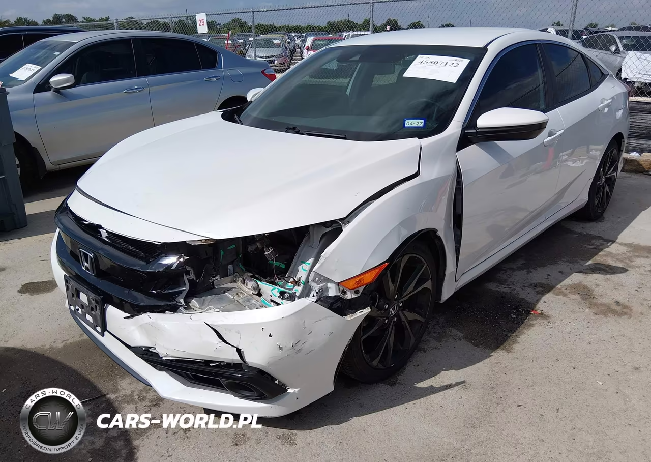 2020 Honda Civic Sport VIN:19XFC2F87LE005640 - 2