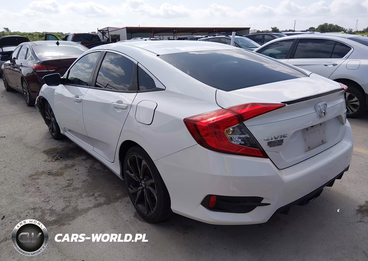 2020 Honda Civic Sport VIN:19XFC2F87LE005640 - 3