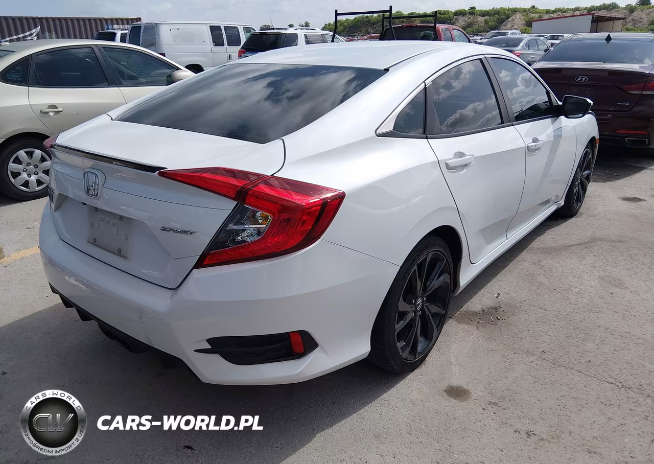 2020 Honda Civic Sport VIN:19XFC2F87LE005640 - 4