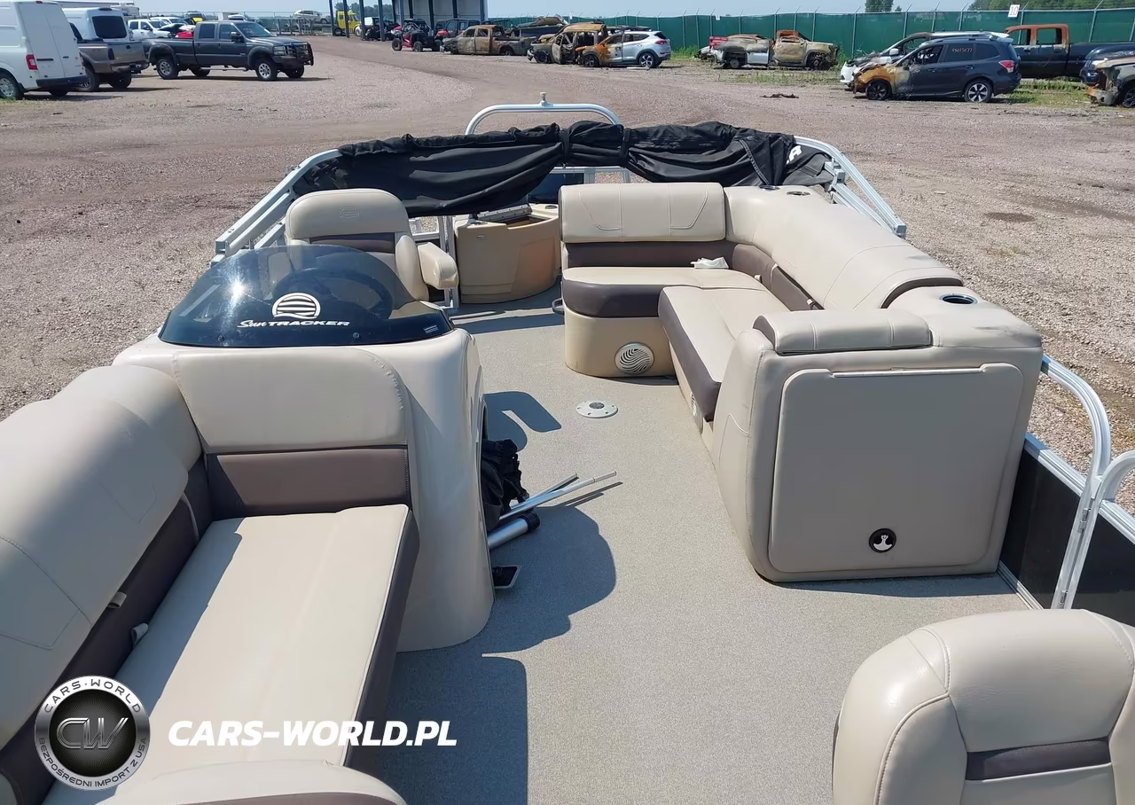 2018 Suntracker Ph30 Pontoon Boat VIN:BUJ520721718 - 8