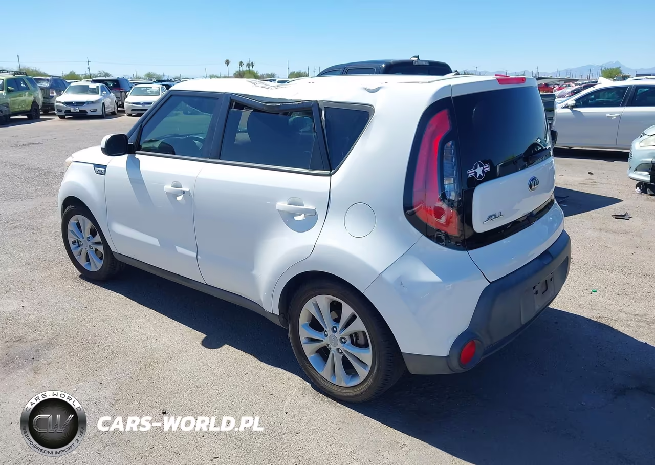2015 Kia Soul + VIN:KNDJP3A5XF7796381 - 3