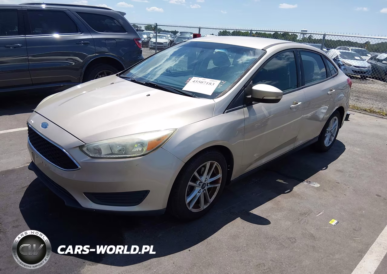 2017 Ford Focus Se VIN:1FADP3F22HL201826 - 2