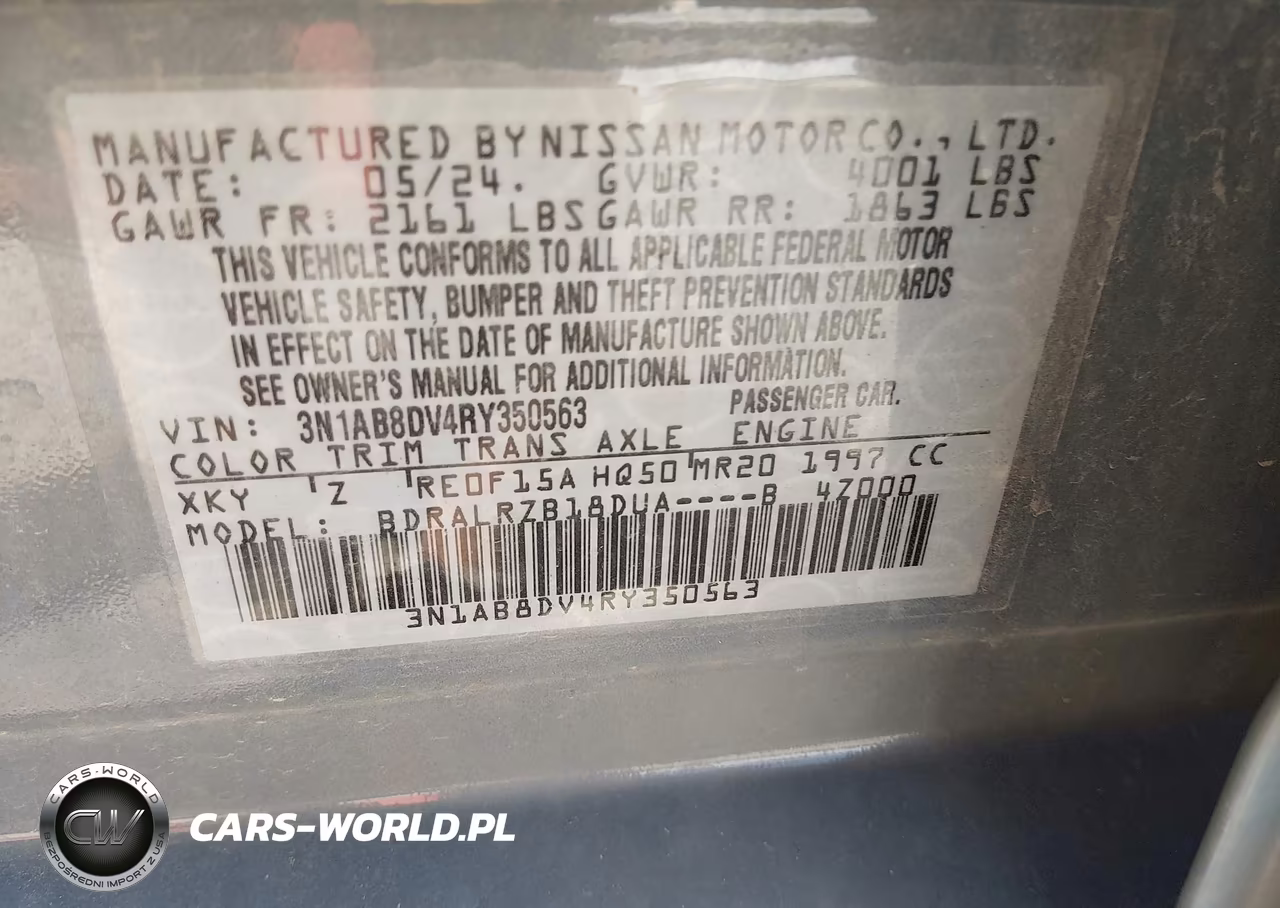 2024 Nissan Sentra Sr Xtronic Cvt VIN:3N1AB8DV4RY350563 - 9