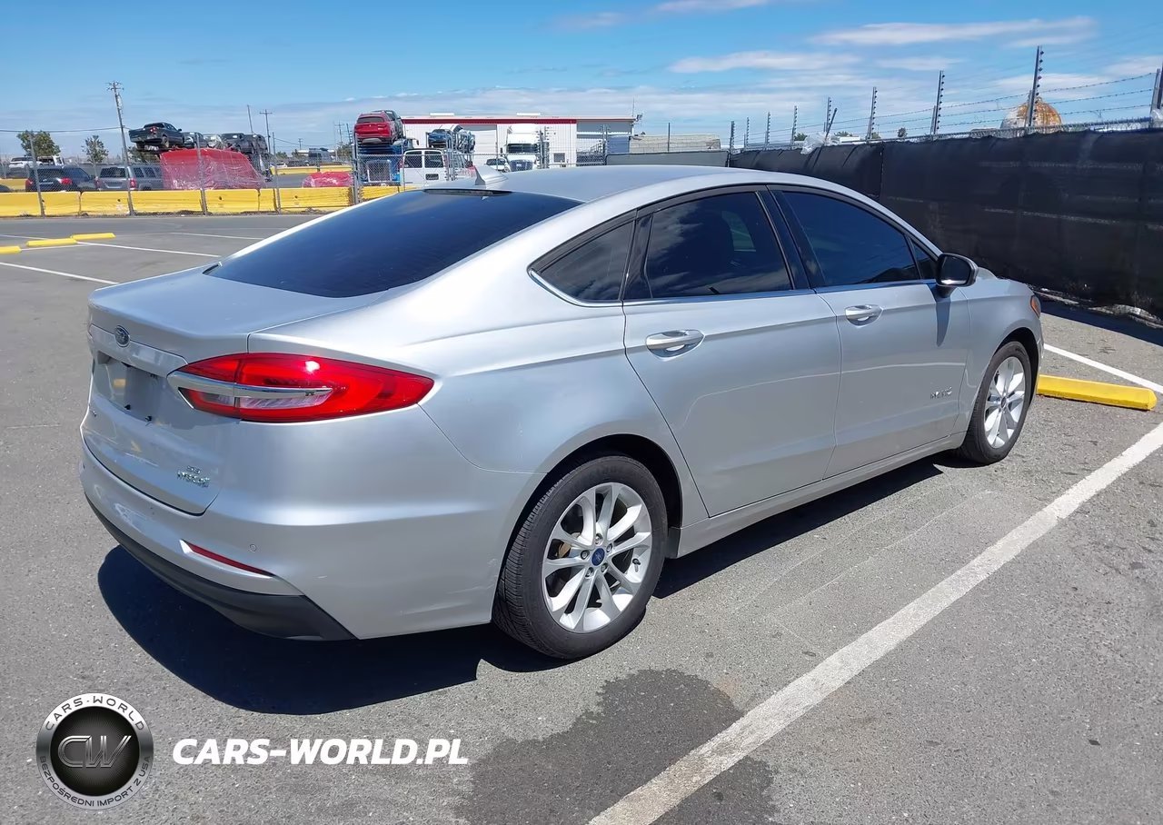 2019 Ford Fusion Hybrid Se VIN:3FA6P0LU4KR274301 - 4