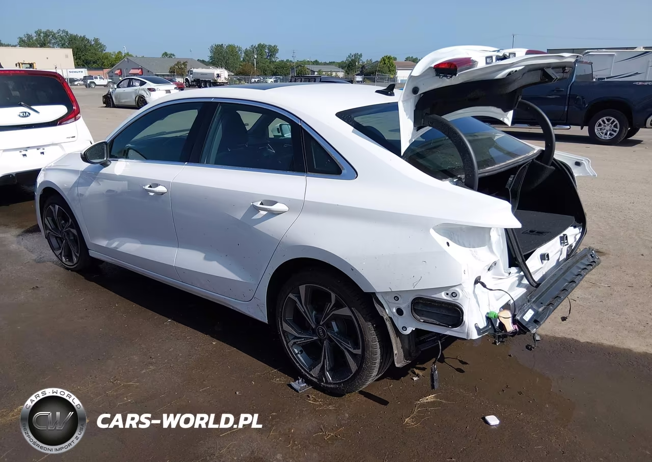 2022 Audi A3 Premium 40 Tfsi Quattro S Tronic VIN:WAUGUDGY3NA020280 - 3