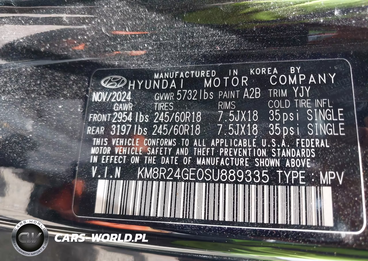 2025 Hyundai Palisade Sel VIN:KM8R24GE0SU889335 - 9