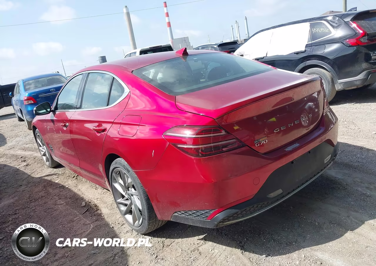 2022 Genesis G70 2.0T Rwd VIN:KMTG34TA4NU093379 - 3