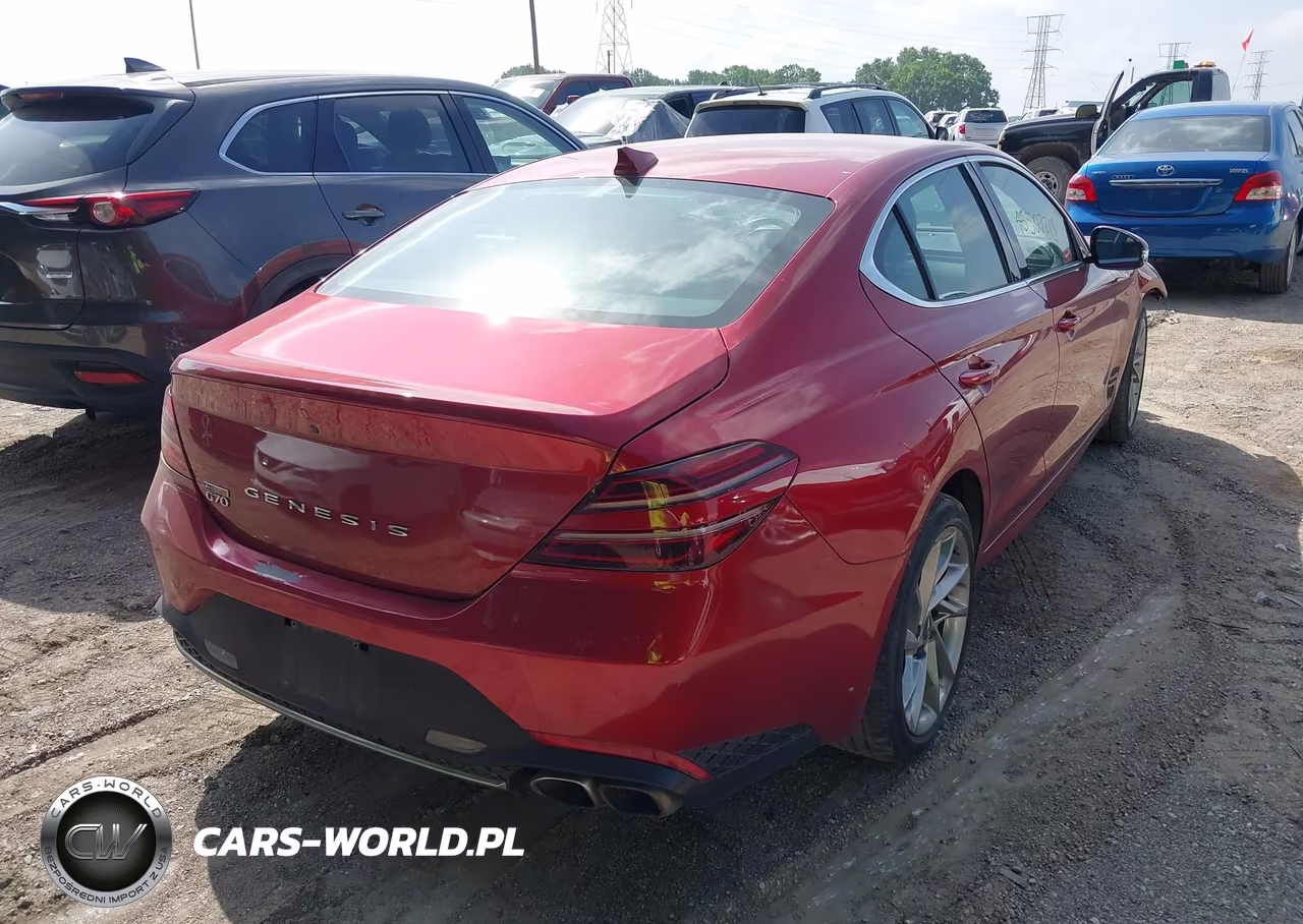 2022 Genesis G70 2.0T Rwd VIN:KMTG34TA4NU093379 - 4