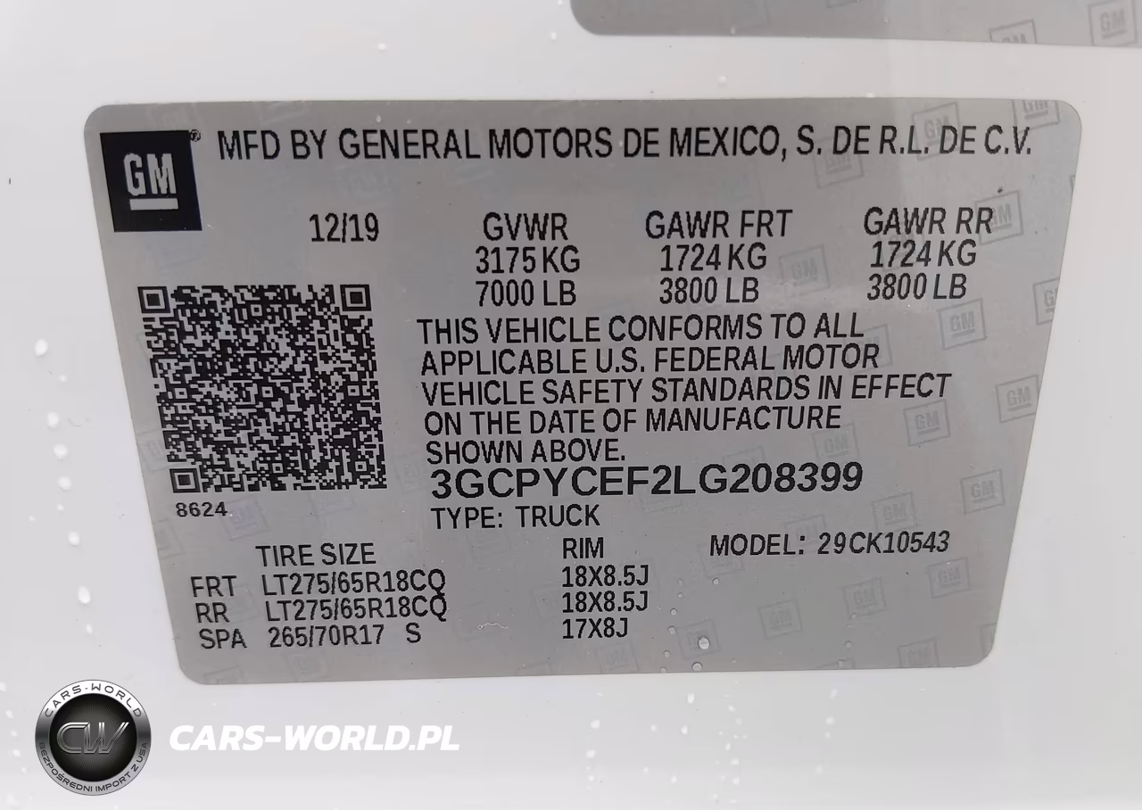 2020 Chevrolet Silverado 1500 4Wd Short Bed Custom Trail Boss VIN:3GCPYCEF2LG208399 - 9