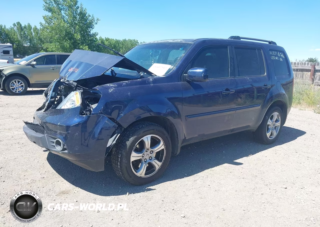 2015 Honda Pilot Ex-L VIN:5FNYF4H52FB046349 - 2