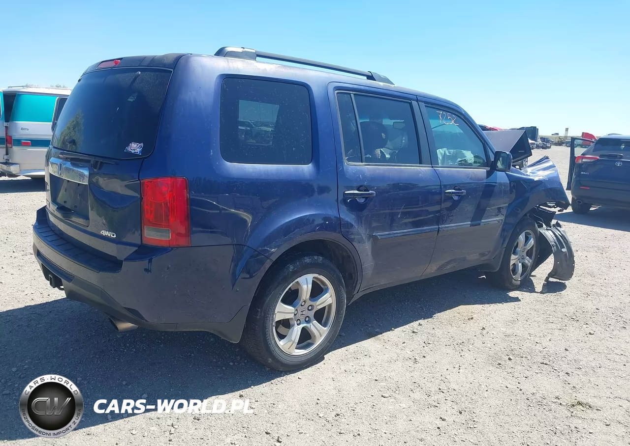 2015 Honda Pilot Ex-L VIN:5FNYF4H52FB046349 - 4