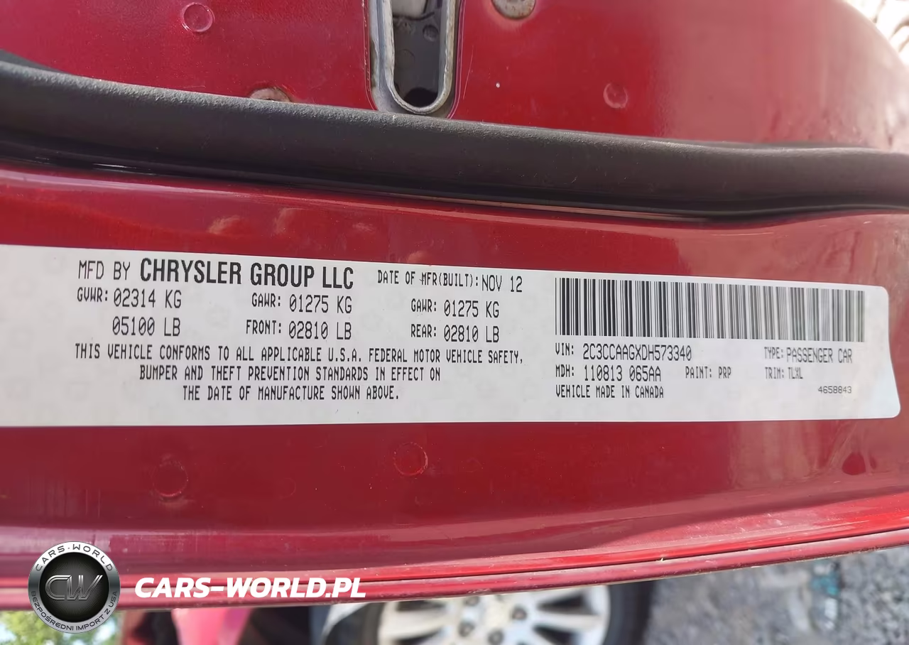 2013 Chrysler 300 Motown VIN:2C3CCAAGXDH573340 - 9