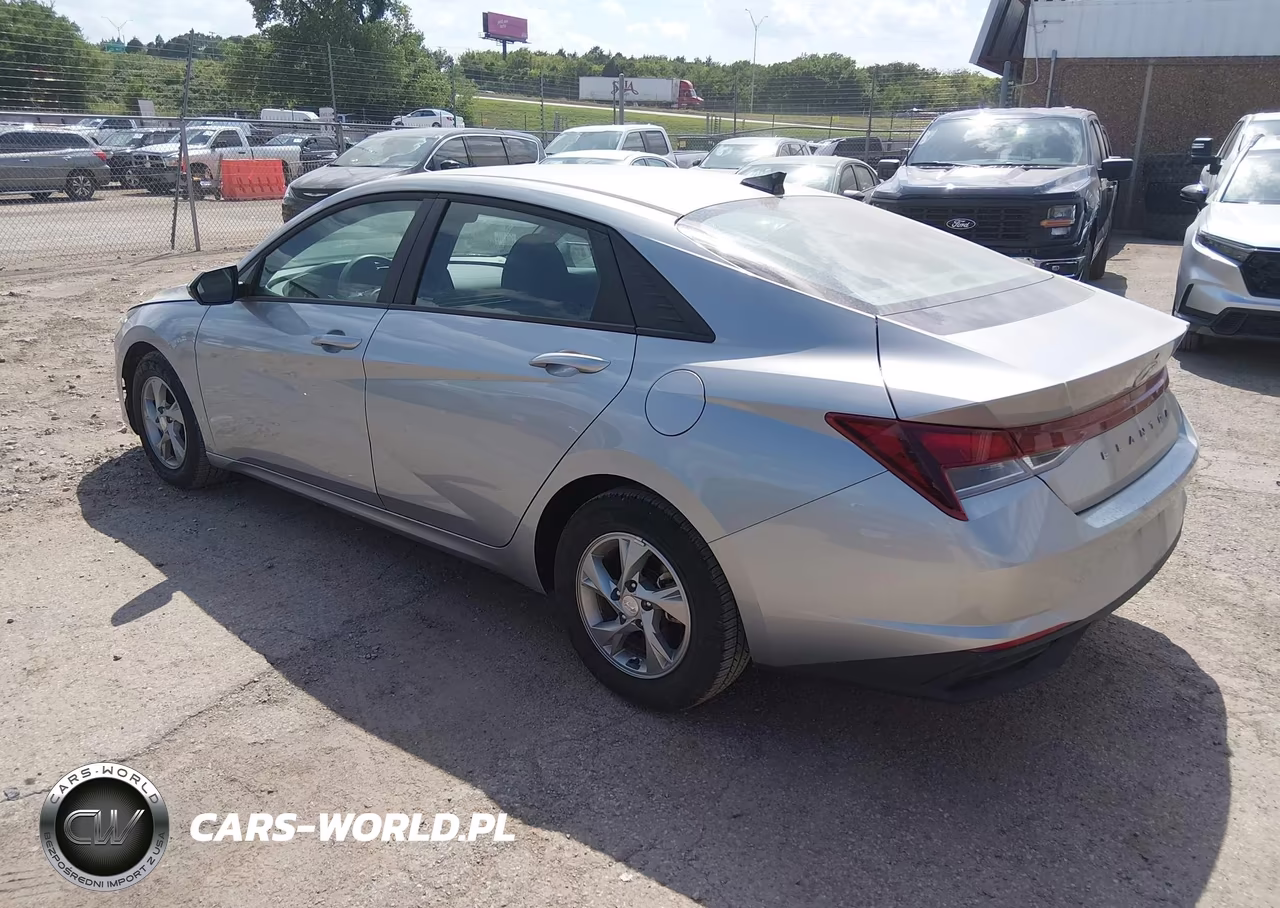 2021 Hyundai Elantra Se VIN:5NPLL4AG5MH049632 - 3