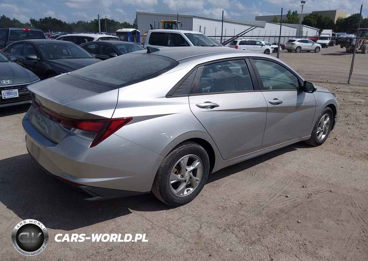 2021 Hyundai Elantra Se VIN:5NPLL4AG5MH049632 - 4