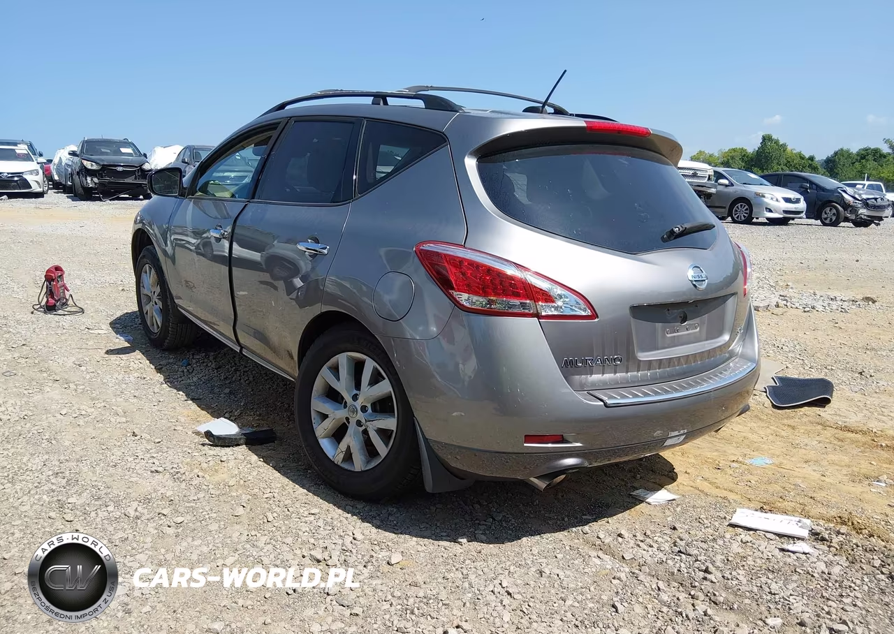 2011 Nissan Murano Sl VIN:JN8AZ1MU9BW051045 - 3