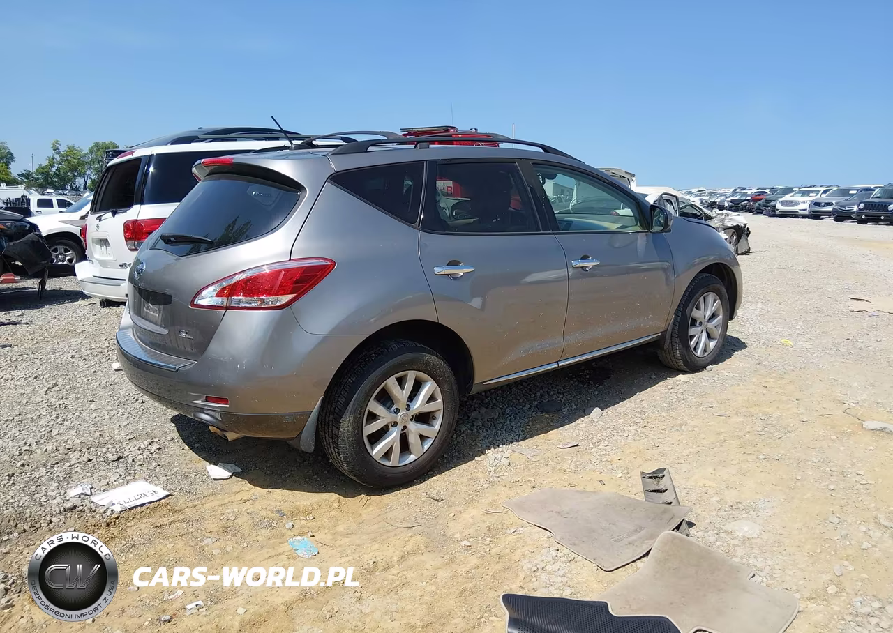 2011 Nissan Murano Sl VIN:JN8AZ1MU9BW051045 - 4