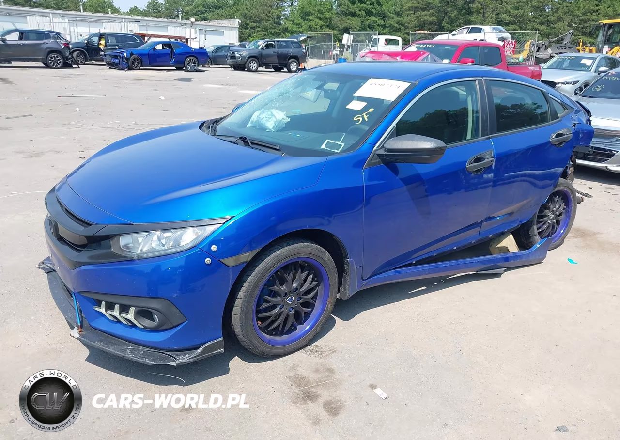 2018 Honda Civic Lx VIN:19XFC2F55JE204916 - 2