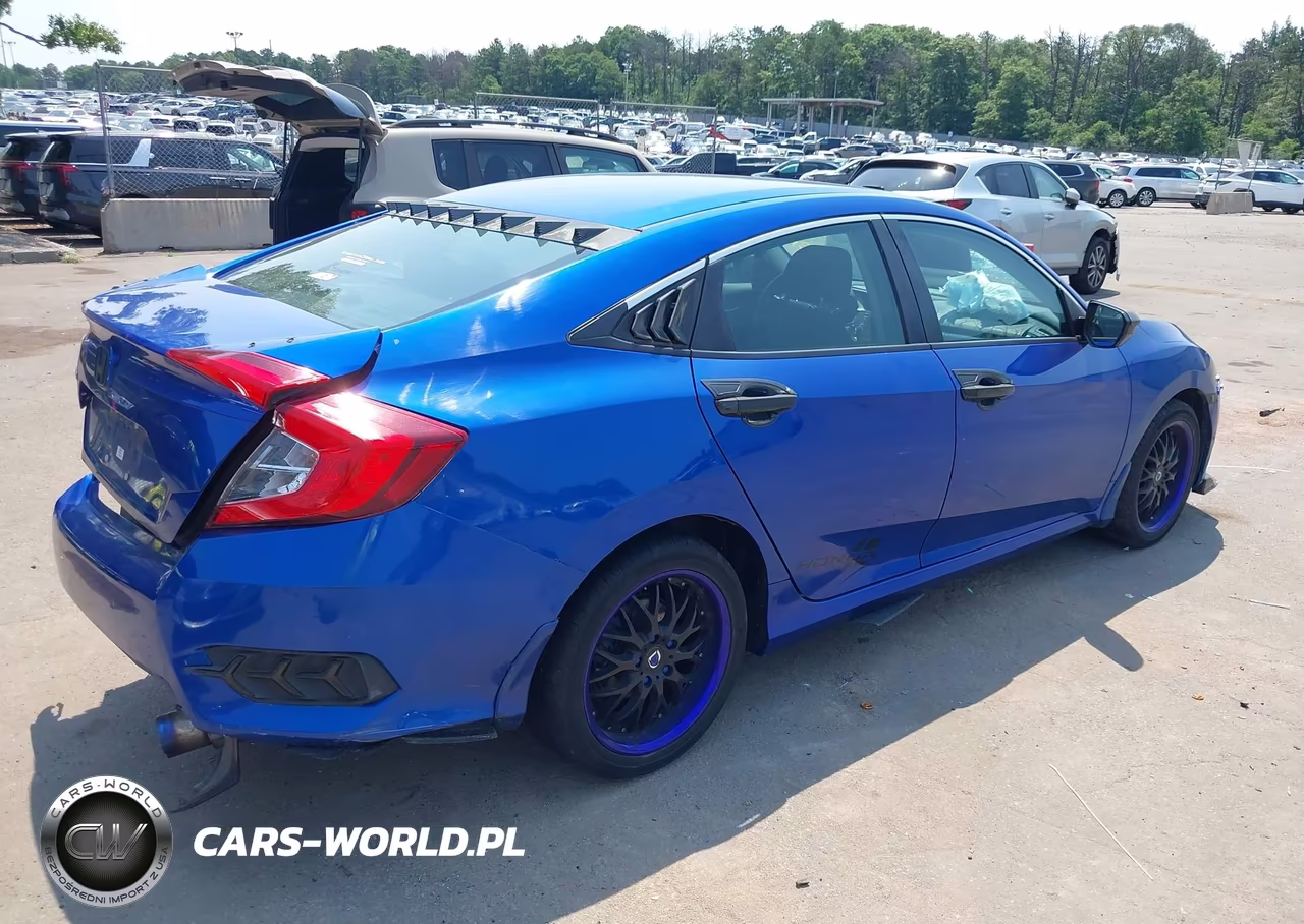 2018 Honda Civic Lx VIN:19XFC2F55JE204916 - 4