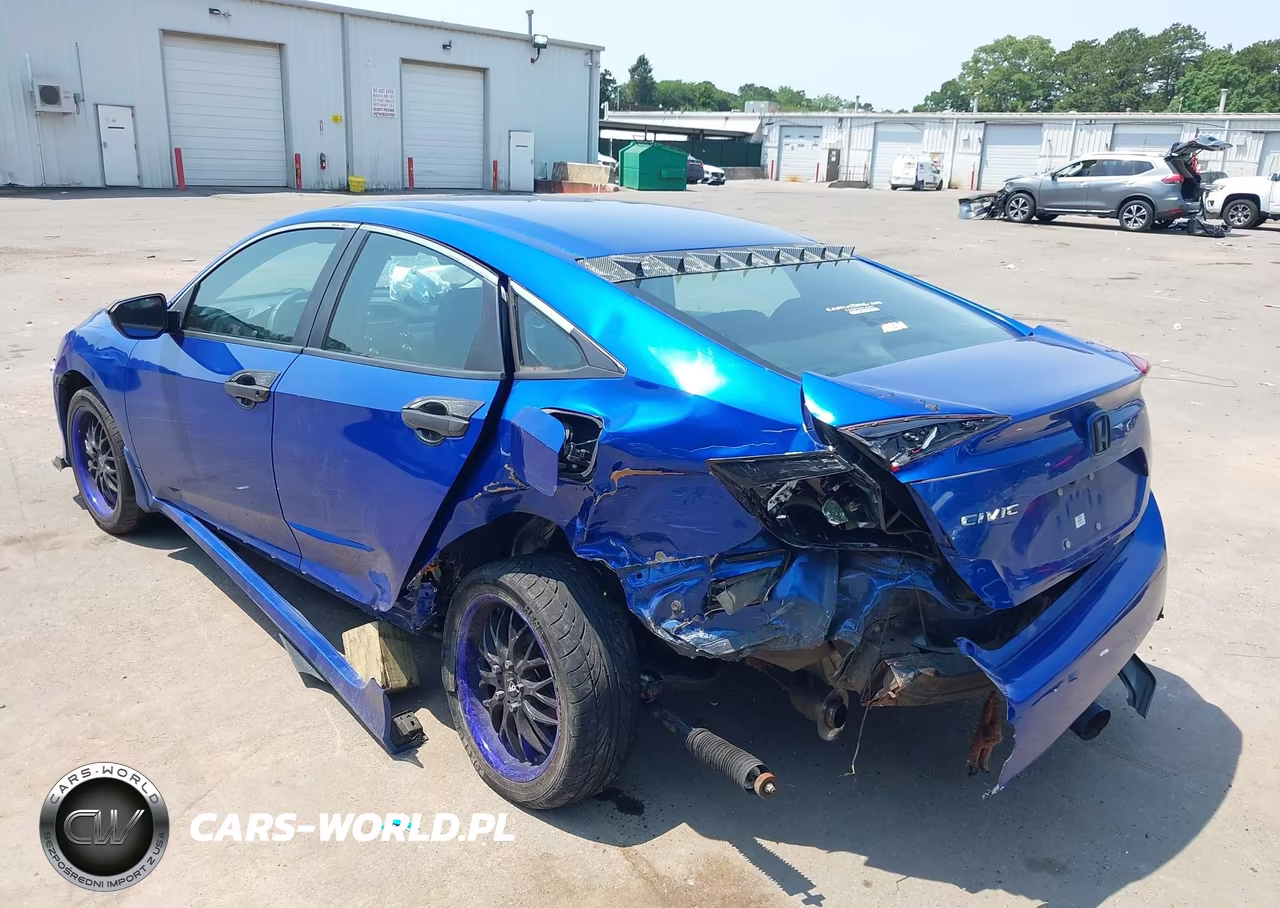2018 Honda Civic Lx VIN:19XFC2F55JE204916 - 6