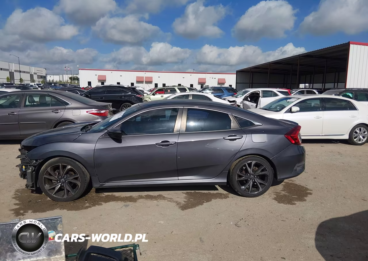 2019 Honda Civic Sport VIN:2HGFC2F82KH606698 - 14