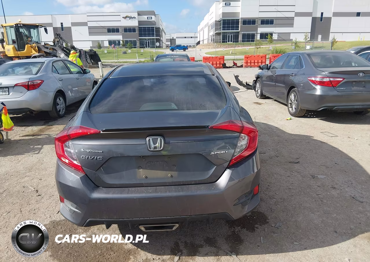 2019 Honda Civic Sport VIN:2HGFC2F82KH606698 - 16
