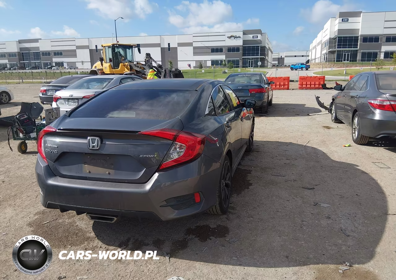 2019 Honda Civic Sport VIN:2HGFC2F82KH606698 - 4