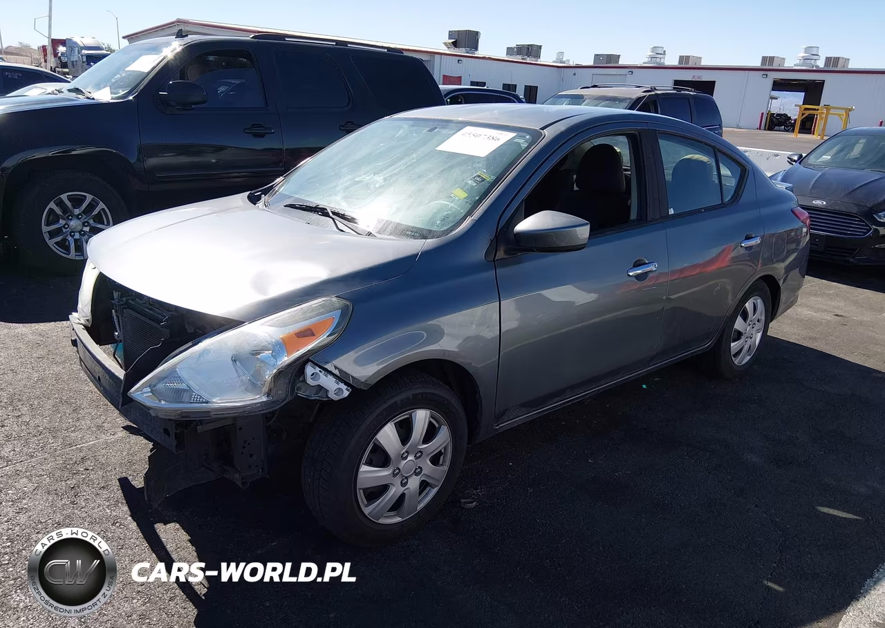2017 Nissan Versa 1.6 Sv VIN:3N1CN7AP8HL844386 - 2
