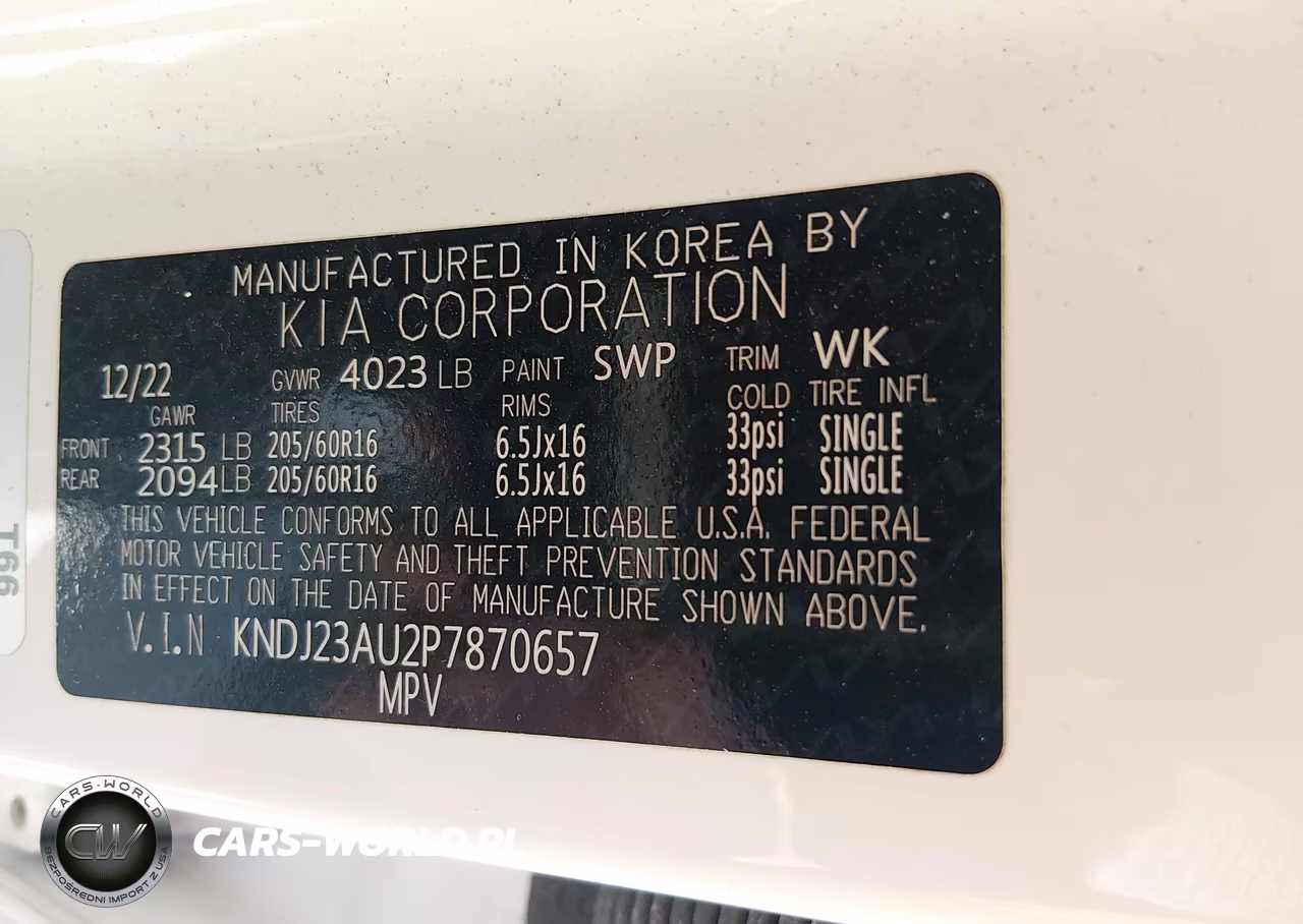 2023 Kia Soul Lx VIN:KNDJ23AU2P7870657 - 9