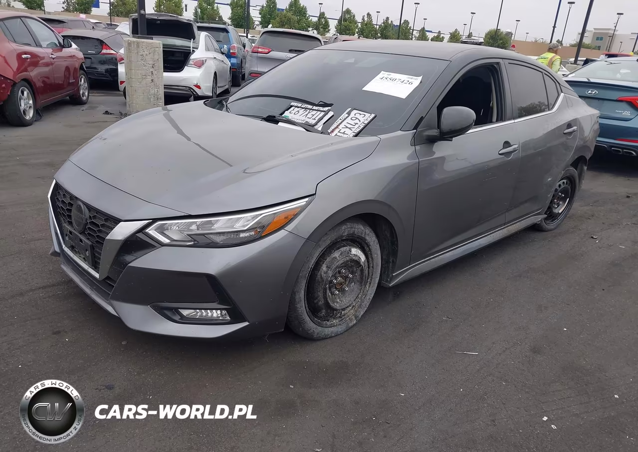 2022 Nissan Sentra Sr Xtronic Cvt VIN:3N1AB8DV5NY315797 - 2