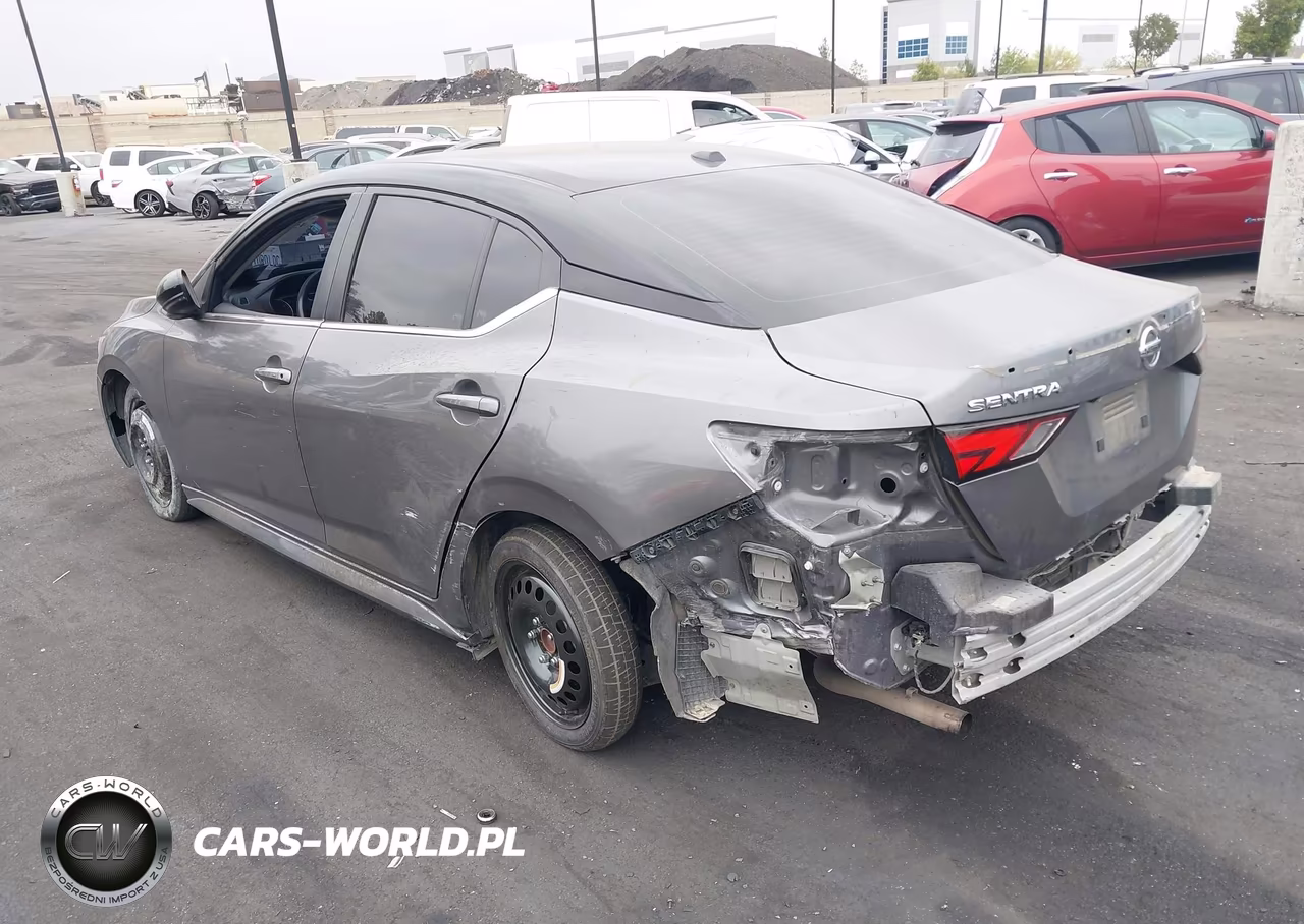2022 Nissan Sentra Sr Xtronic Cvt VIN:3N1AB8DV5NY315797 - 3