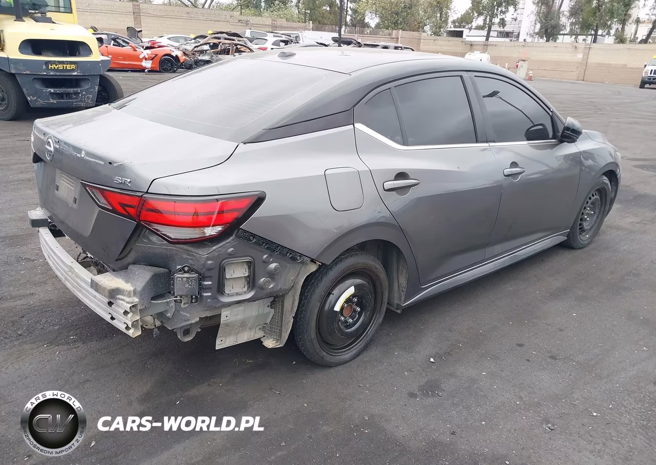 2022 Nissan Sentra Sr Xtronic Cvt VIN:3N1AB8DV5NY315797 - 4