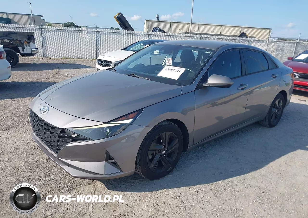 2021 Hyundai Elantra Sel VIN:KMHLM4AG6MU173858 - 2