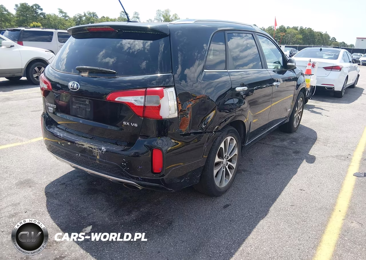 2015 Kia Sorento Sx V6 VIN:5XYKWDA78FG617904 - 4