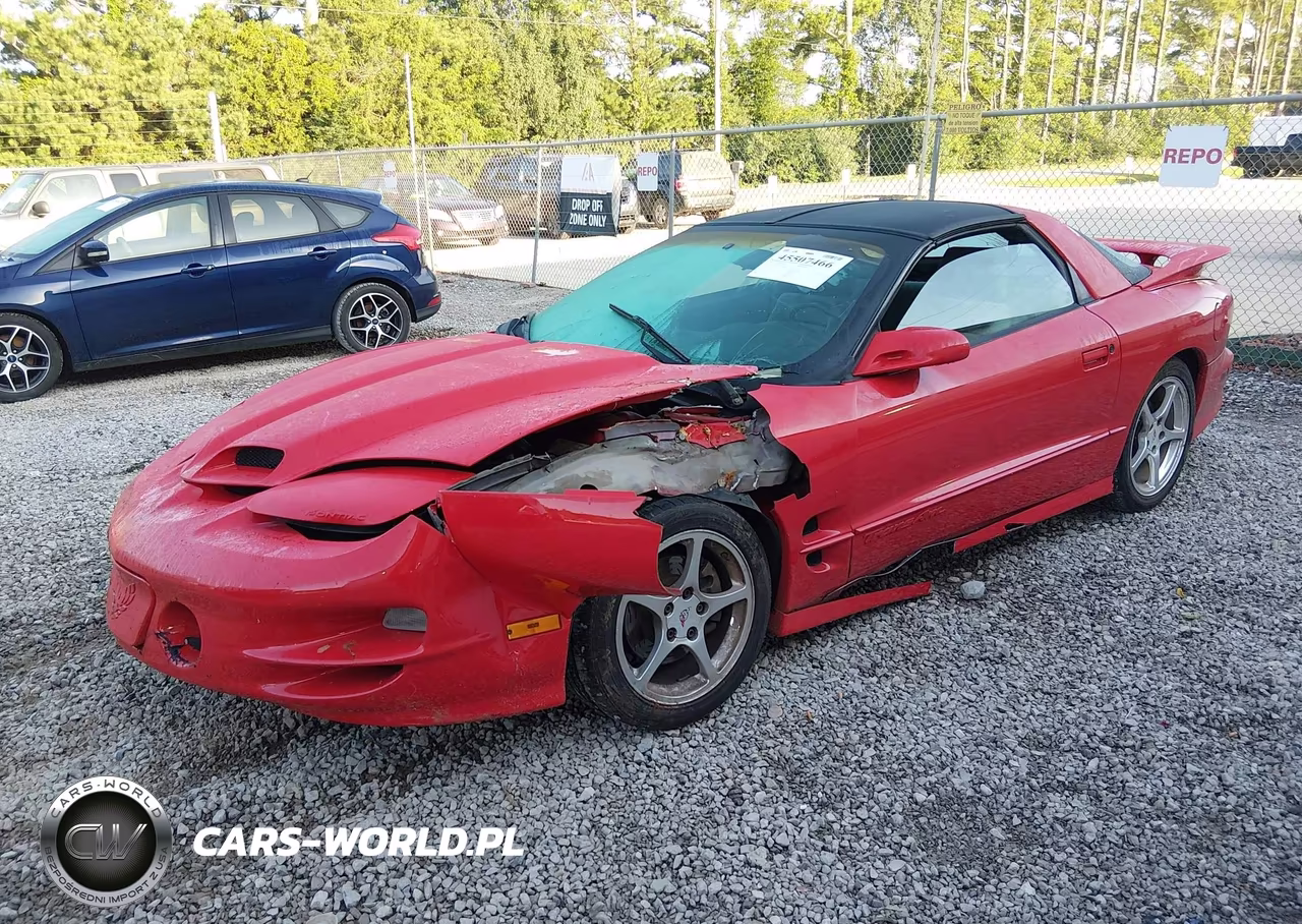 1998 Pontiac Firebird Trans Am VIN:2G2FV22G6W2211328 - 2