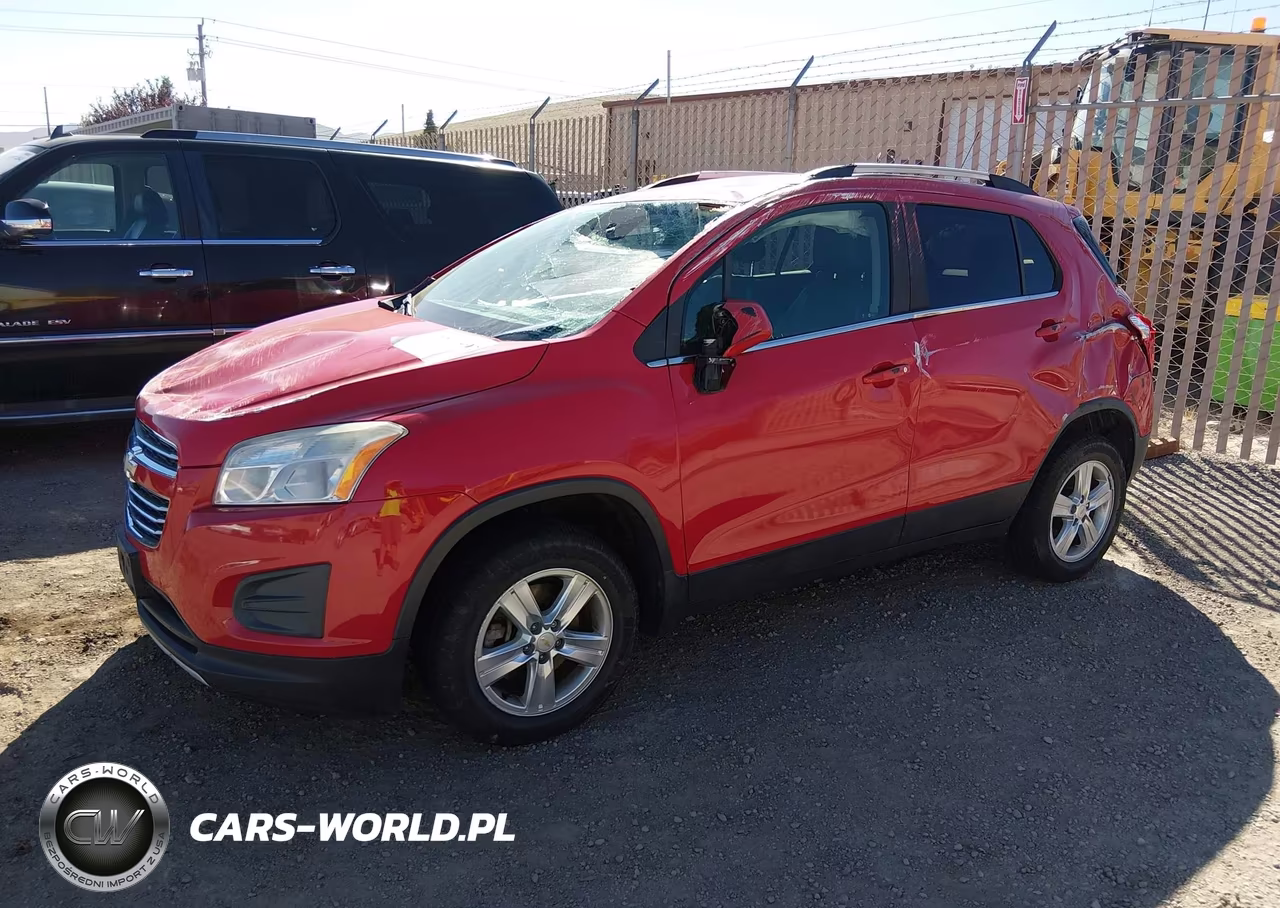 2016 Chevrolet Trax Lt VIN:KL7CJPSB6GB719198 - 2