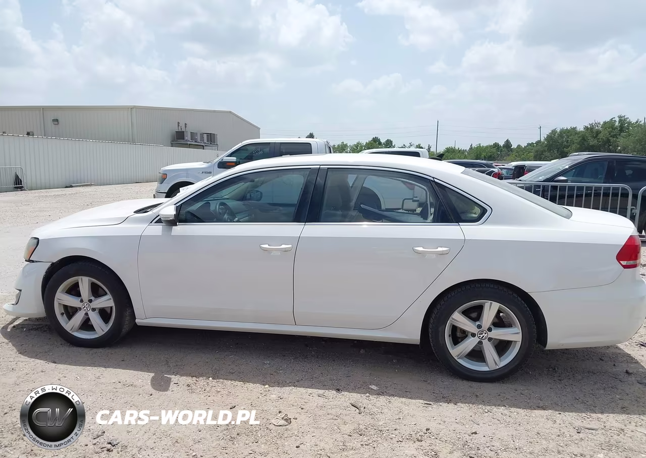 2012 Volkswagen Passat 2.5L Se VIN:1VWBH7A36CC101739 - 15