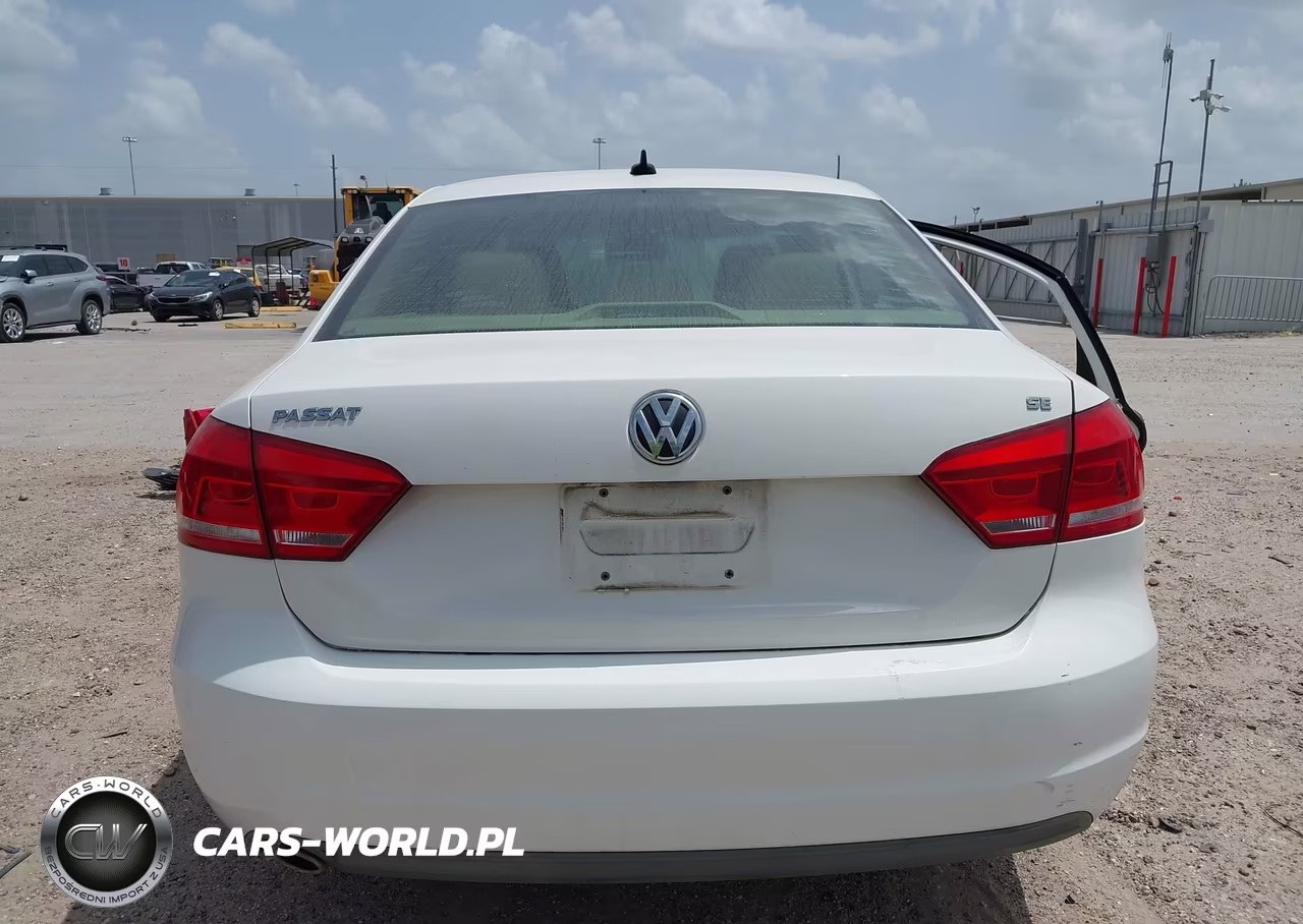 2012 Volkswagen Passat 2.5L Se VIN:1VWBH7A36CC101739 - 17