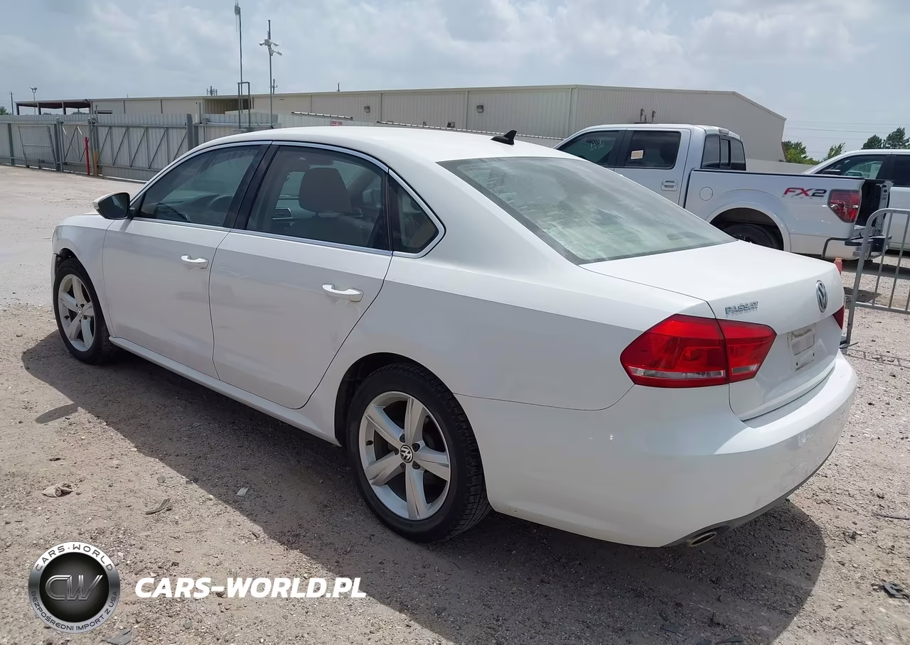 2012 Volkswagen Passat 2.5L Se VIN:1VWBH7A36CC101739 - 3
