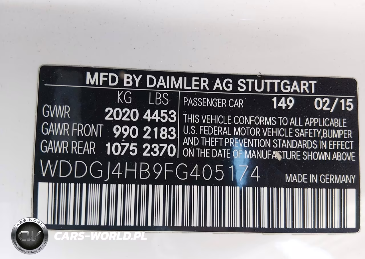 2015 Mercedes-Benz C 250 VIN:WDDGJ4HB9FG405174 - 9