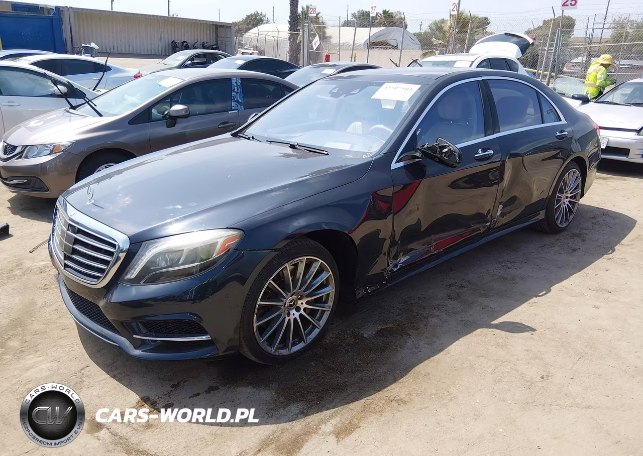 2015 Mercedes-Benz S 550 VIN:WDDUG8CB9FA110661 - 2