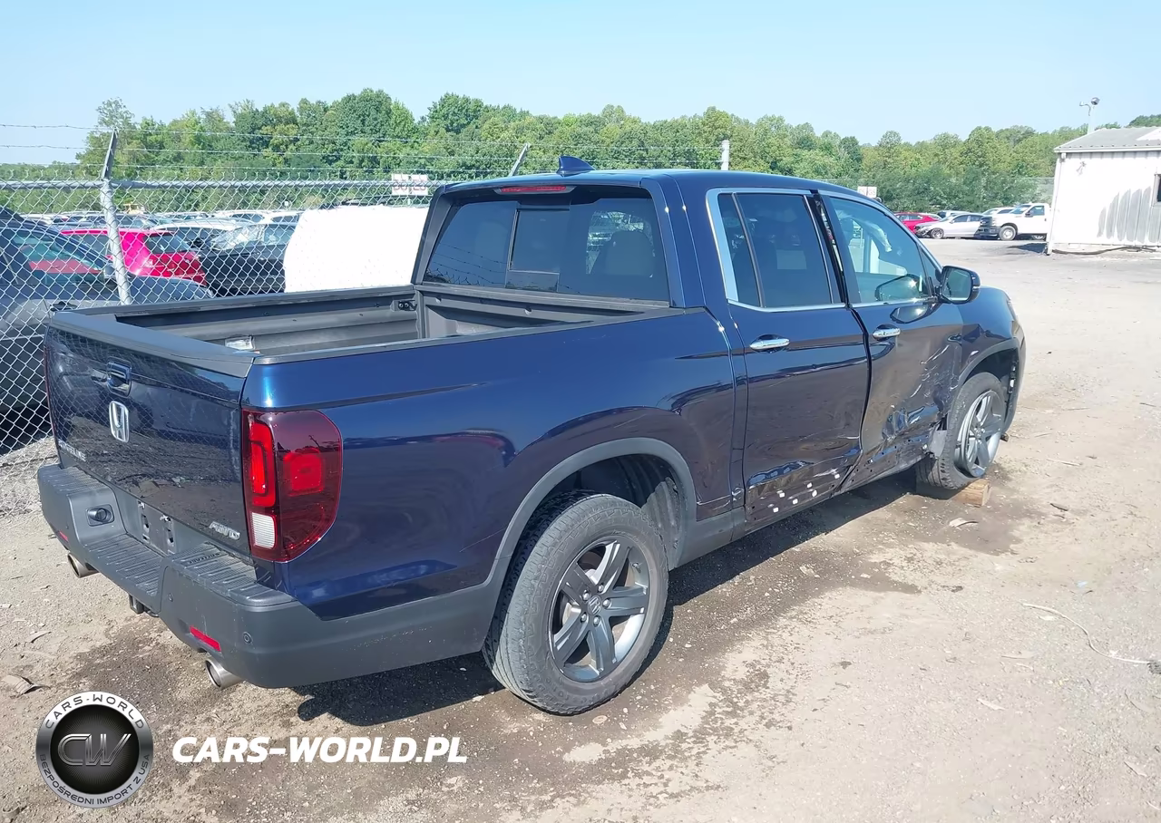 2023 Honda Ridgeline Rtl-E VIN:5FPYK3F73PB034889 - 4