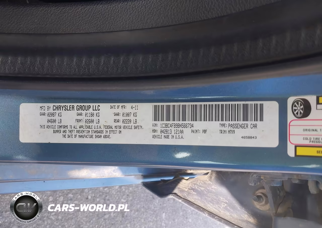 2011 Chrysler 200 Lx VIN:1C3BC4FB9BN566734 - 9