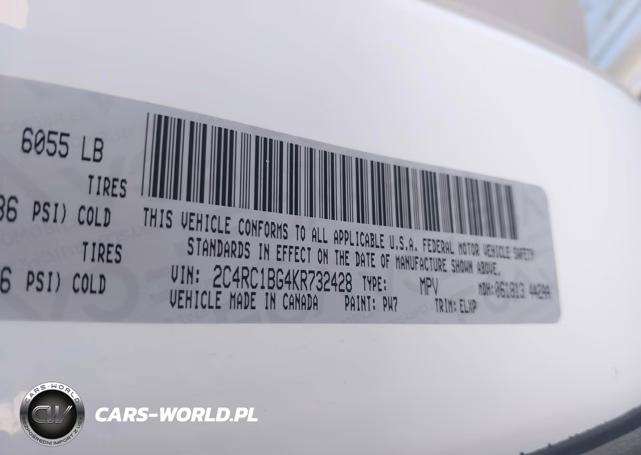 2019 Chrysler Pacifica Touring L VIN:2C4RC1BG4KR732428 - 9