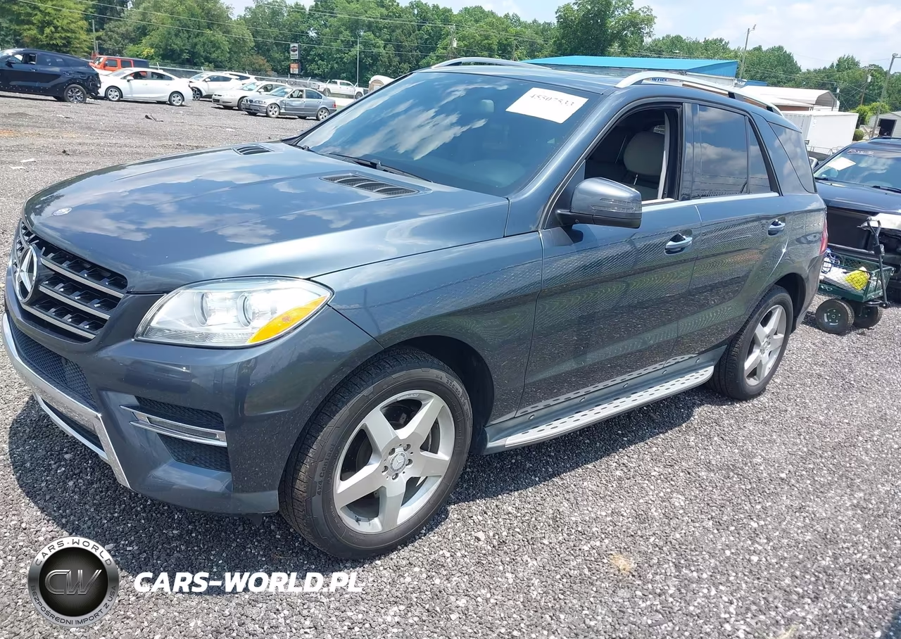 2014 Mercedes-Benz Ml 350 VIN:4JGDA5JB6EA406597 - 2