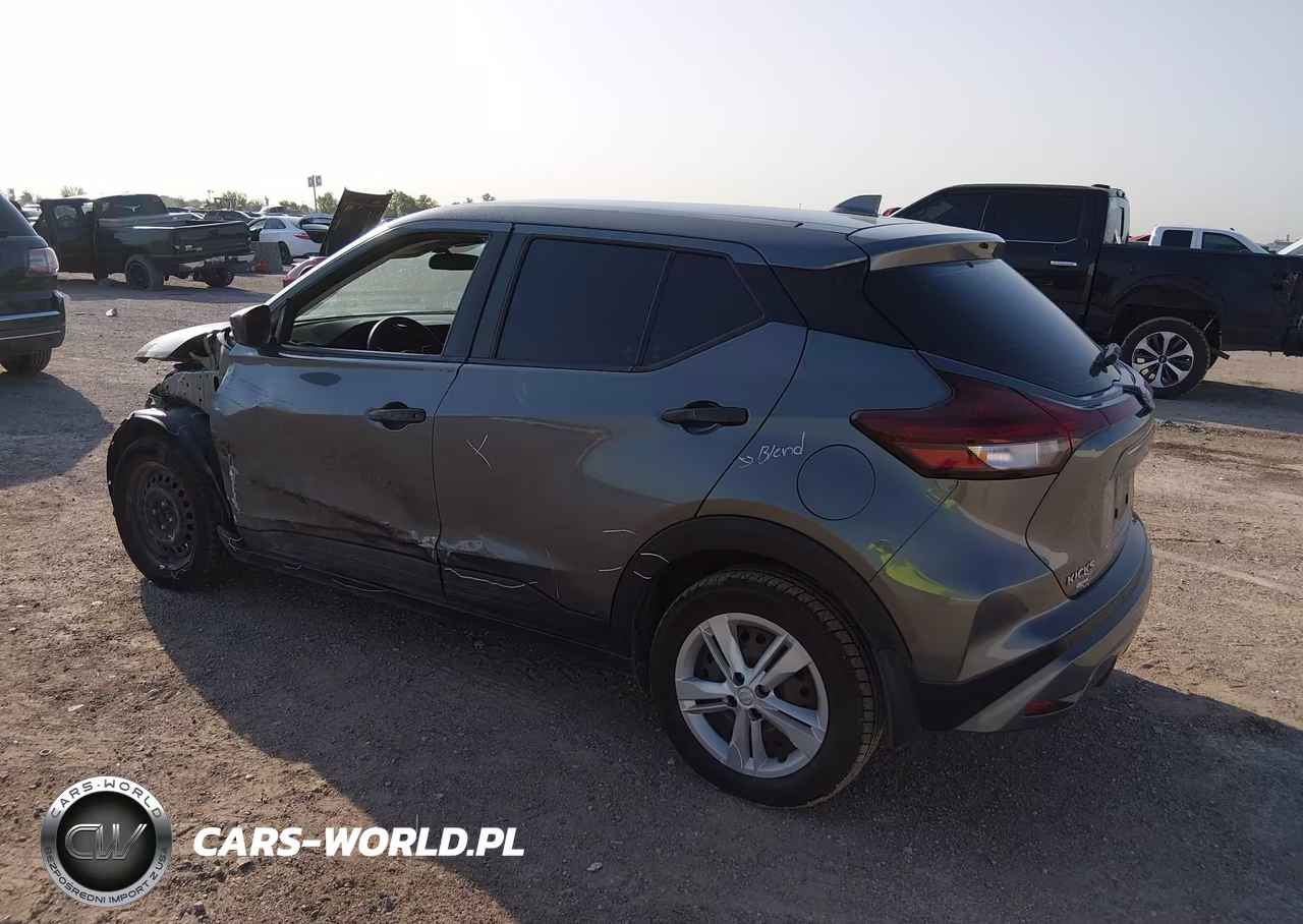 2022 Nissan Kicks S Xtronic Cvt VIN:3N1CP5BV5NL493136 - 3