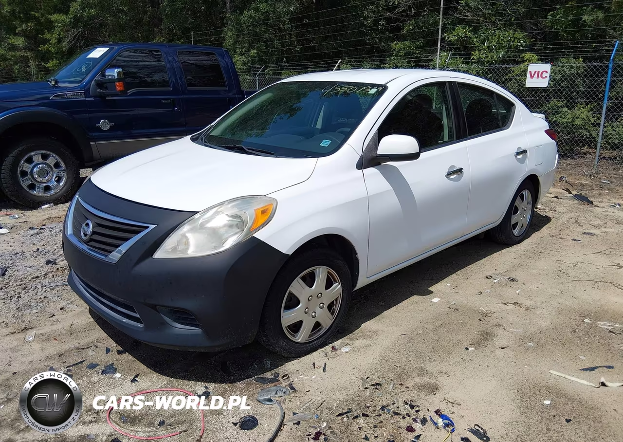 2014 Nissan Versa 1.6 Sv VIN:3N1CN7AP1EL834939 - 2