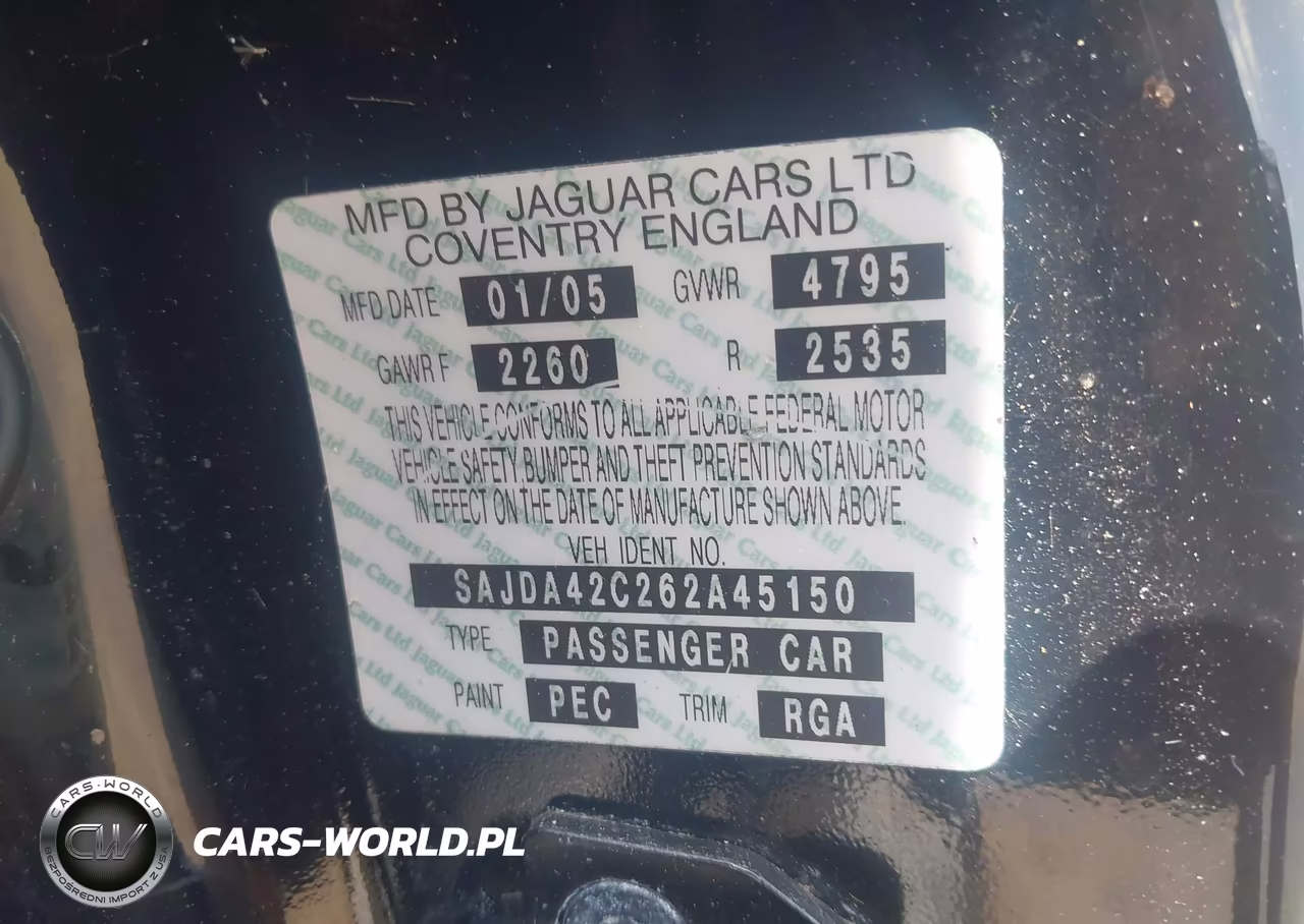2006 Jaguar Xk8 VIN:SAJDA42C262A45150 - 9