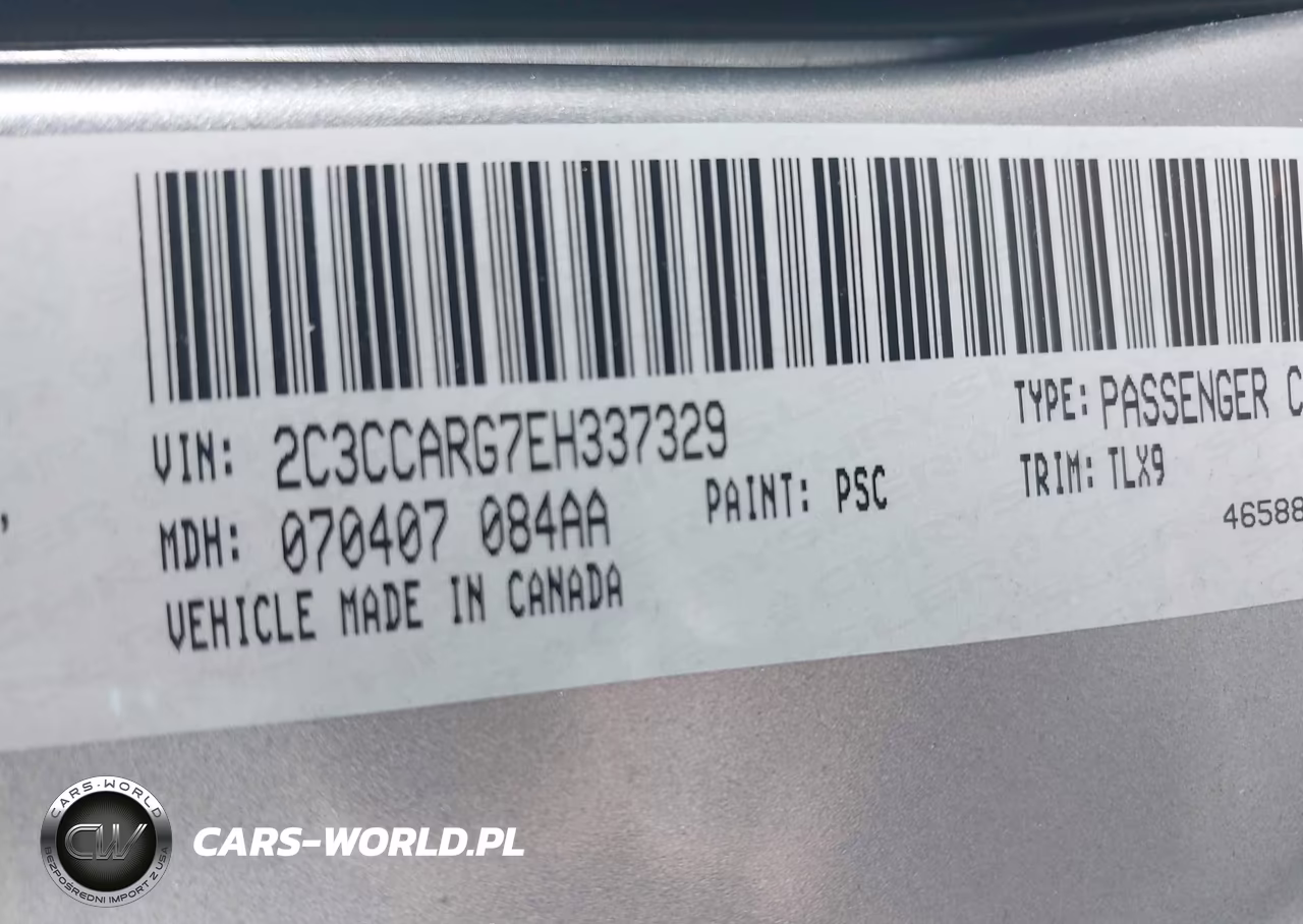 2014 Chrysler 300 VIN:2C3CCARG7EH337329 - 9