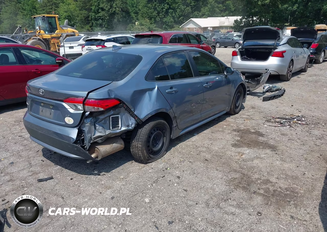 2020 Toyota Corolla Le VIN:JTDEPRAE1LJ060271 - 4